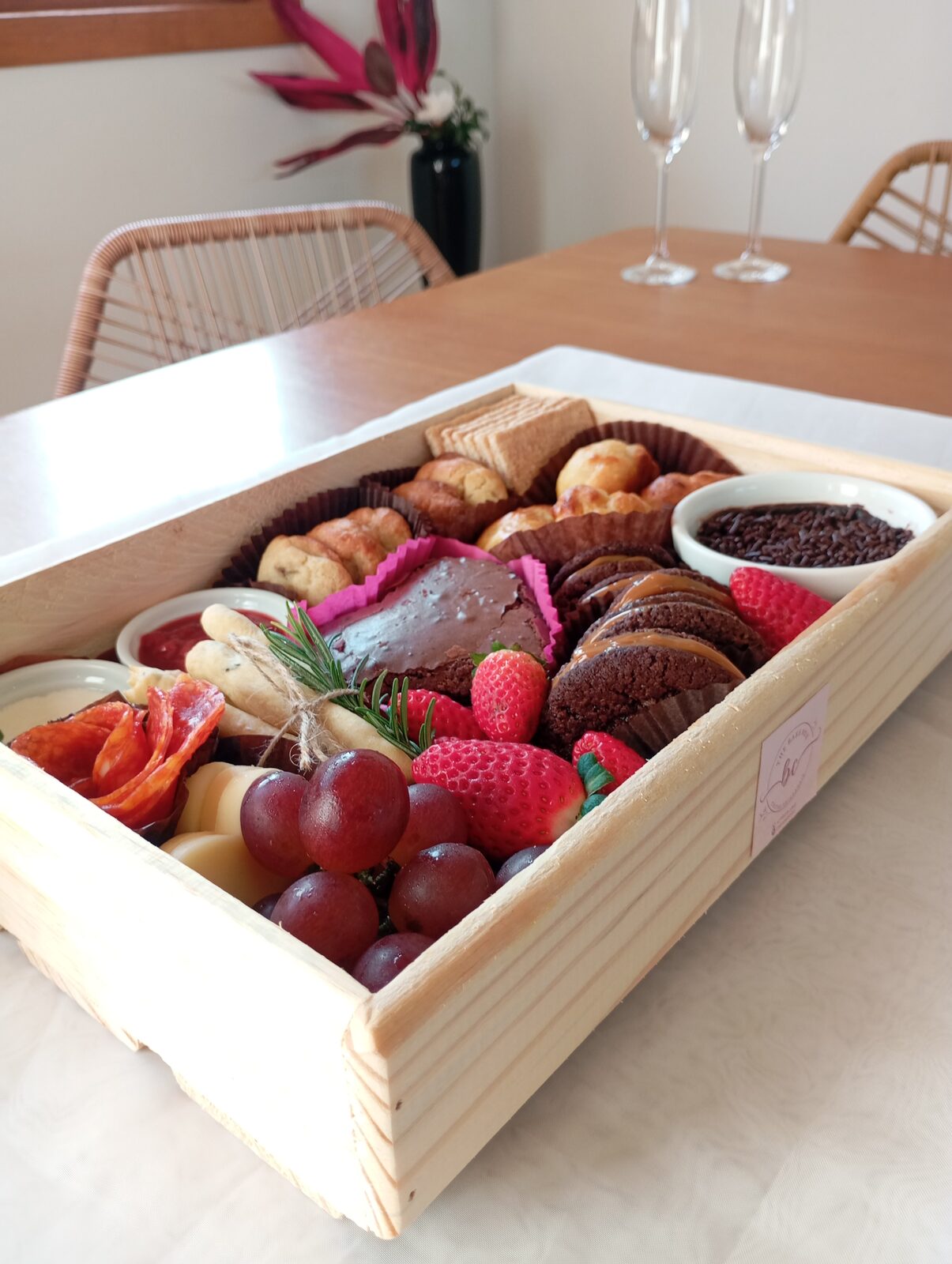 Cesta artesanal The Bake Box